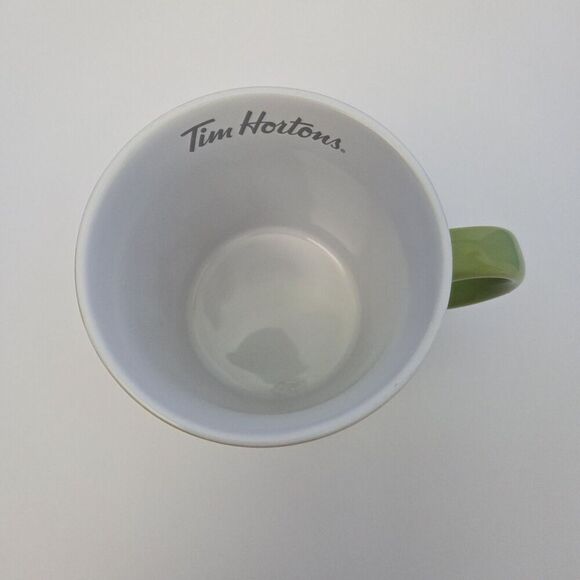 Tim Hortons Brewing Smiles Since 1964 Green Mug 2017 Limited Edition - Picture 7 of 9